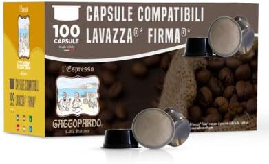 100 CAPSULE INSONNIA Caffè TO.DA Gattopardo - COMPATIBILI Lavazza FIRMA