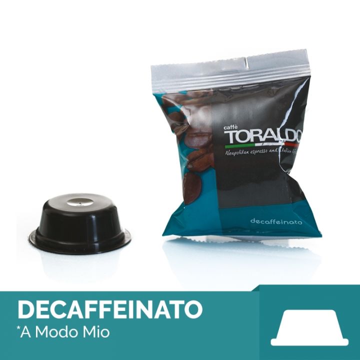 Caffè Toraldo Capsule Compatibili A Modo Mio Miscela Decaffeinato